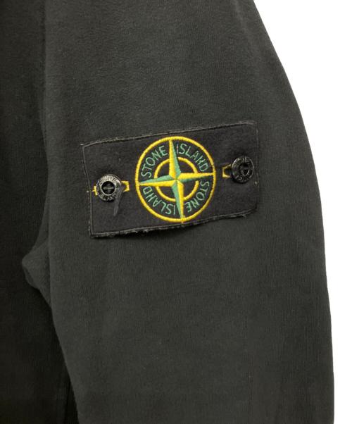 STONE ISLAND（ストーンアイランド）STONE ISLAND (ストーンアイランド) スウェットプルオーバー ブラック サイズ:XLの古着・服飾アイテム