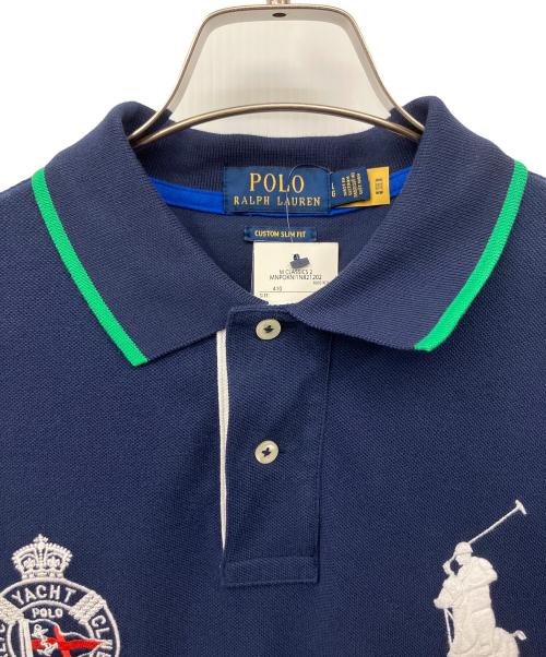 POLO RALPH LAUREN（ポロ・ラルフローレン）POLO RALPH LAUREN (ポロ・ラルフローレン) ポロシャツ ネイビー サイズ:Lの古着・服飾アイテム
