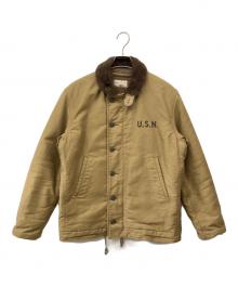 THE REAL McCOY'S（ザ・リアルマッコイズ）の古着「N-1 DECK JACKET」｜カーキ×ブラウン