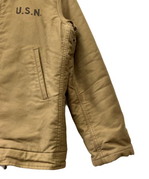 THE REAL McCOY'S（ザ・リアルマッコイズ）THE REAL McCOY'S (ザ・リアルマッコイズ) N-1 DECK JACKET カーキ×ブラウン サイズ:40の古着・服飾アイテム