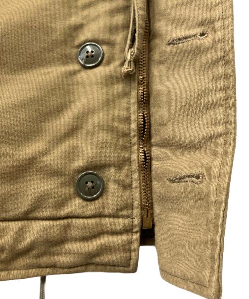 THE REAL McCOY'S（ザ・リアルマッコイズ）THE REAL McCOY'S (ザ・リアルマッコイズ) N-1 DECK JACKET カーキ×ブラウン サイズ:40の古着・服飾アイテム