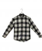 Ron Hermanロンハーマン）の古着「長袖チェックシャツ」｜グレー