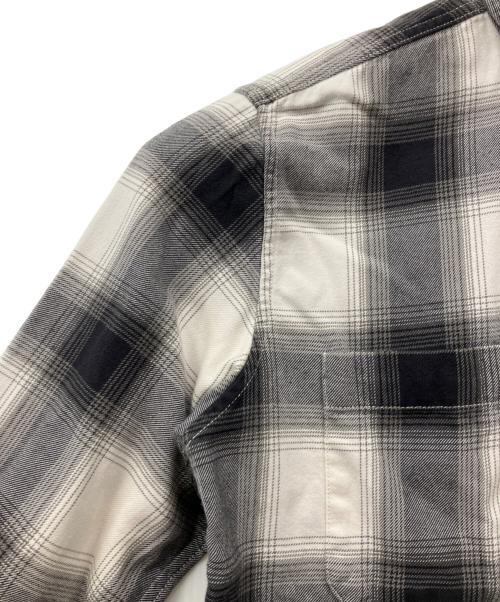 Ron Herman（ロンハーマン）Ron Herman (ロンハーマン) 長袖チェックシャツ グレー サイズ:Mの古着・服飾アイテム