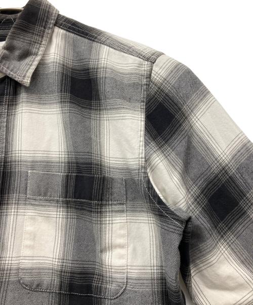 Ron Herman（ロンハーマン）Ron Herman (ロンハーマン) 長袖チェックシャツ グレー サイズ:Mの古着・服飾アイテム