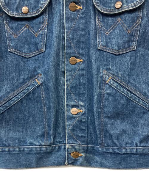 Wrangler（ラングラー）Wrangler (ラングラー) デニムジャケット インディゴ サイズ:38/46の古着・服飾アイテム