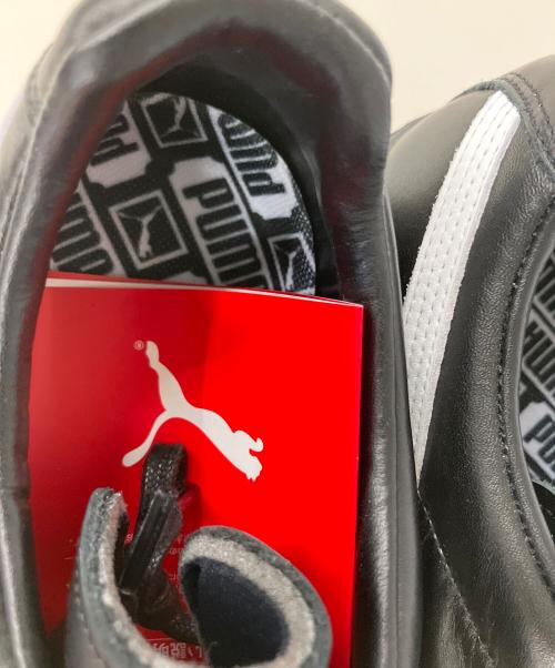 PUMA（プーマ）PUMA (プーマ) BASKET VTG MIJ GS（バスケット） ブラック×ホワイト サイズ:UK8の古着・服飾アイテム