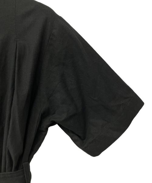 foufou（フーフー ザドレス）foufou (フーフー) 長袖ワンピース グリーン×ブラック サイズ:1　の古着・服飾アイテム