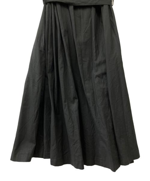 foufou（フーフー ザドレス）foufou (フーフー) 長袖ワンピース グリーン×ブラック サイズ:1　の古着・服飾アイテム