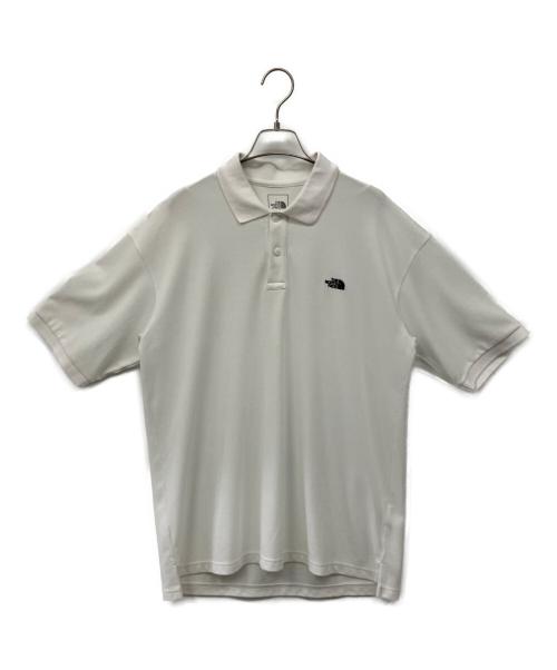 THE NORTH FACE（ザ ノース フェイス）THE NORTH FACE (ザ ノース フェイス) ポロシャツ ホワイト サイズ:Lの古着・服飾アイテム