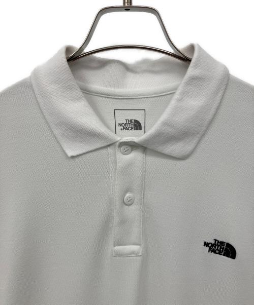 THE NORTH FACE（ザ ノース フェイス）THE NORTH FACE (ザ ノース フェイス) ポロシャツ ホワイト サイズ:Lの古着・服飾アイテム