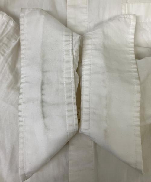 GROUND Y（グラウンドワイ）GROUND Y (グラウンドワイ) 長袖シャツ ホワイト×ブラック サイズ:3の古着・服飾アイテム