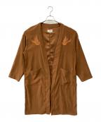 CHORD NUMBER EIGHTコードナンバーエイト）の古着「SWALLOW EMBROIDERY GOWN」｜ブラウン