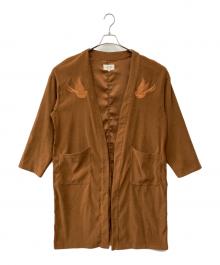 CHORD NUMBER EIGHT（コードナンバーエイト）の古着「SWALLOW EMBROIDERY GOWN」｜ブラウン