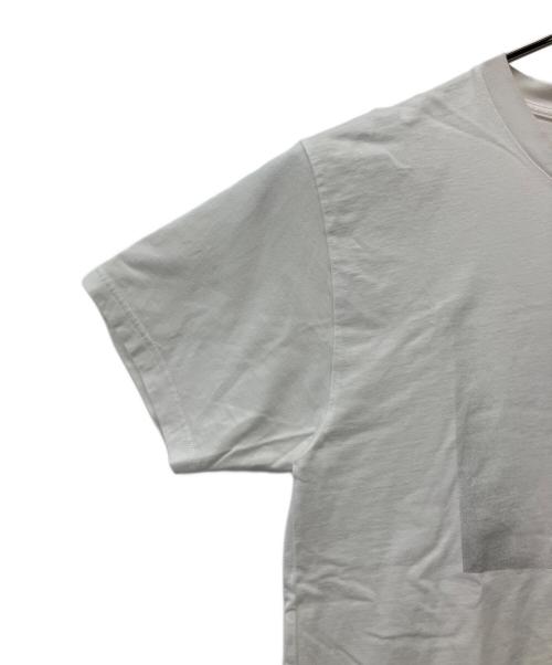 GOD SELECTION XXX（ゴッドセレクショントリプルエックス）GOD SELECTION XXX (ゴッドセレクショントリプルエックス) 半袖Tシャツ ホワイト サイズ:Lの古着・服飾アイテム