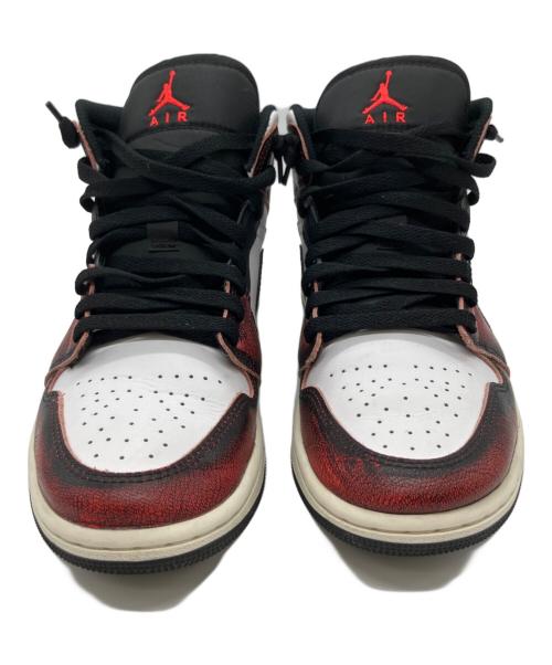 NIKE（ナイキ）NIKE (ナイキ) Air Jordan 1 Mid レッド×ブラック×ホワイト サイズ:25.5㎝の古着・服飾アイテム