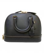 COACHコーチ）の古着「レヴェルバッグ」｜ブラック