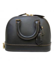COACH（コーチ）の古着「レヴェルバッグ」｜ブラック