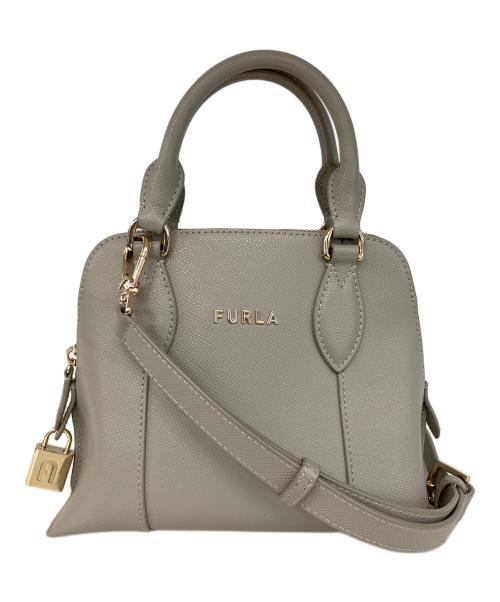 FURLA（フルラ）FURLA (フルラ) ショルダーバッグ グレーの古着・服飾アイテム