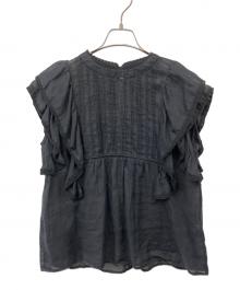 SLOBE IENA（スローブ イエナ）の古着「ノースリーブブラウス」｜ブラック