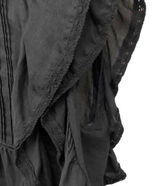 SLOBE IENA（スローブ イエナ）SLOBE IENA (スローブ イエナ) ノースリーブブラウス ブラック サイズ:Freeの古着・服飾アイテム