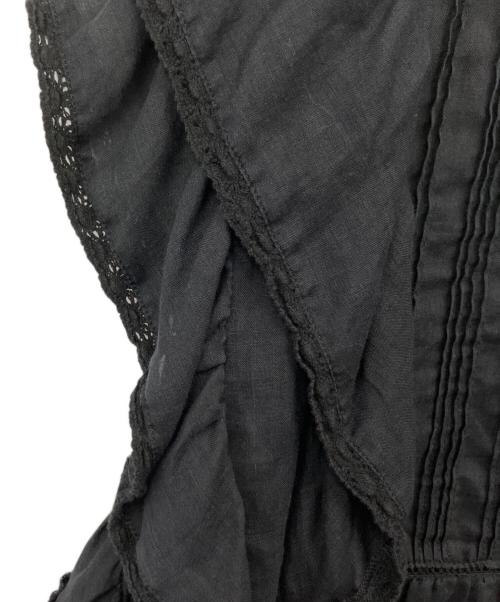 SLOBE IENA（スローブ イエナ）SLOBE IENA (スローブ イエナ) ノースリーブブラウス ブラック サイズ:Freeの古着・服飾アイテム