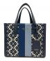 Kate Spade（ケイトスペード）の古着「2WAYバッグ」｜ネイビー×ホワイト
