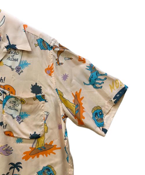 ALOHA RUG（アロハラグ）ALOHA RUG (アロハラグ) オープンカラーシャツ ベージュ サイズ:Lの古着・服飾アイテム