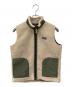 Patagonia（パタゴニア）の古着「フリースベスト」｜ベージュ×オリーブ