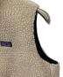 中古・古着 Patagonia (パタゴニア) フリースベスト ベージュ×オリーブ サイズ:XL：7000円