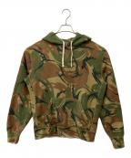 POLO RALPH LAURENポロ・ラルフローレン）の古着「プルオーバーパーカー」｜カーキ