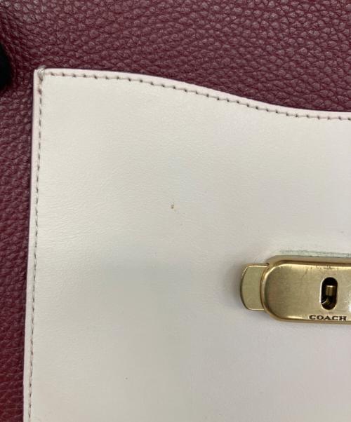 COACH（コーチ）COACH (コーチ) ハンドバッグ ピンクの古着・服飾アイテム