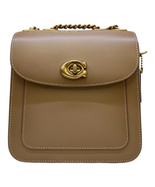 COACH（コーチ）COACH (コーチ) ショルダーバッグ ベージュの古着・服飾アイテム
