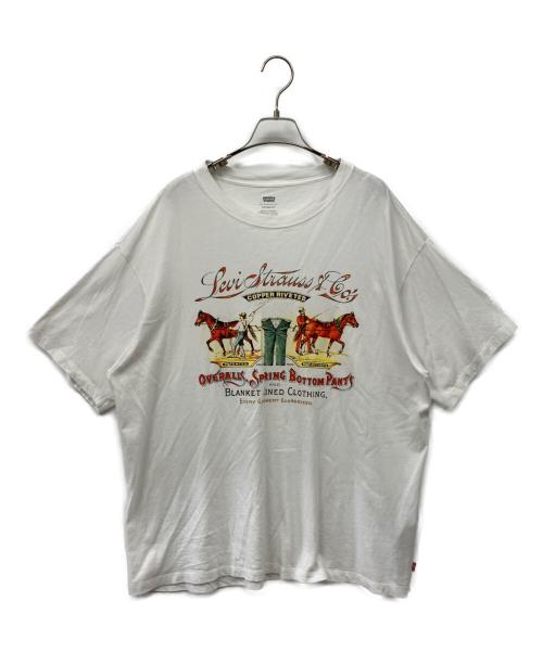 LEVI'S（リーバイス）LEVI'S (リーバイス) 半袖Tシャツ ホワイト サイズ:Lの古着・服飾アイテム