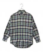 RALPH LAURENラルフローレン）の古着「長袖シャツ」｜ブルー