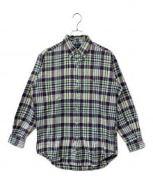 RALPH LAUREN（ラルフローレン）の古着「長袖シャツ」｜ブルー