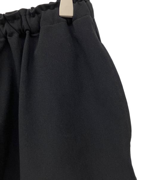 Manual Alphabet（マニュアル アルファベット）Manual Alphabet (マニュアル アルファベット) ジャージワイドパンツ ブラック サイズ:１の古着・服飾アイテム