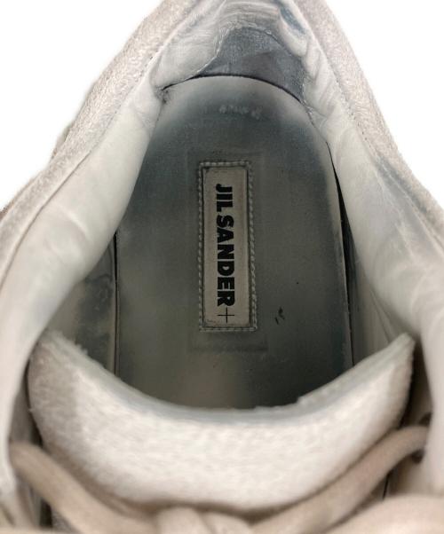 JIL SANDER+（ジルサンダープラス）JIL SANDER+ (ジルサンダープラス) 厚底スニーカー ホワイト サイズ:42の古着・服飾アイテム