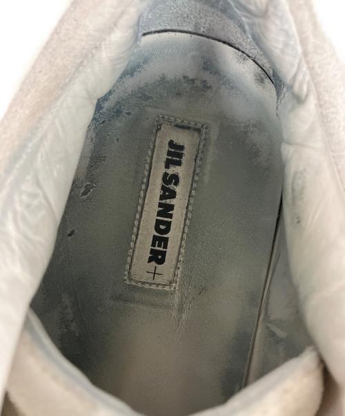 JIL SANDER+（ジルサンダープラス）JIL SANDER+ (ジルサンダープラス) 厚底スニーカー ホワイト サイズ:42の古着・服飾アイテム