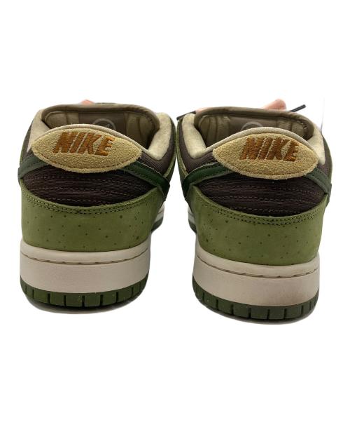 NIKE（ナイキ）NIKE (ナイキ) 堀米雄斗 (ホリゴメユウト) NIKE SB DUNK LOW PRO(ダンクロー） ベージュ×グリーン サイズ:US11の古着・服飾アイテム