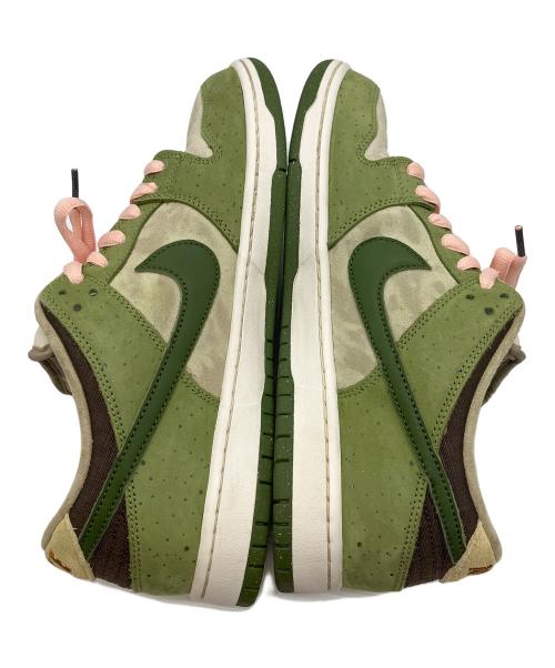 NIKE（ナイキ）NIKE (ナイキ) 堀米雄斗 (ホリゴメユウト) NIKE SB DUNK LOW PRO(ダンクロー） ベージュ×グリーン サイズ:US11の古着・服飾アイテム