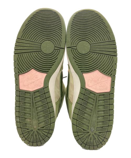 NIKE（ナイキ）NIKE (ナイキ) 堀米雄斗 (ホリゴメユウト) NIKE SB DUNK LOW PRO(ダンクロー） ベージュ×グリーン サイズ:US11の古着・服飾アイテム