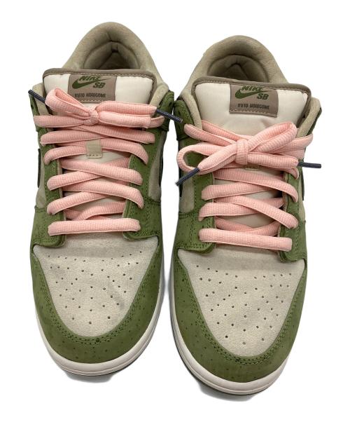 NIKE（ナイキ）NIKE (ナイキ) 堀米雄斗 (ホリゴメユウト) NIKE SB DUNK LOW PRO(ダンクロー） ベージュ×グリーン サイズ:US11の古着・服飾アイテム