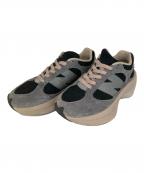 NEW BALANCEニューバランス）の古着「UWRPDCST」｜グレー×ベージュ