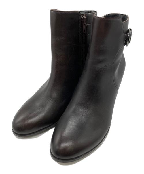 LAUREN RALPH LAUREN（ローレンラルフローレン）LAUREN RALPH LAUREN (ローレンラルフローレン) ハイヒールサンダル ブラウン サイズ:24cmの古着・服飾アイテム