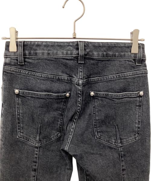 BALMAIN（バルマン）BALMAIN (バルマン) バイカーデニムパンツ ブラック サイズ:34の古着・服飾アイテム