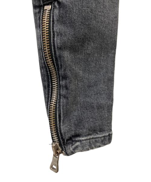 BALMAIN（バルマン）BALMAIN (バルマン) バイカーデニムパンツ ブラック サイズ:34の古着・服飾アイテム