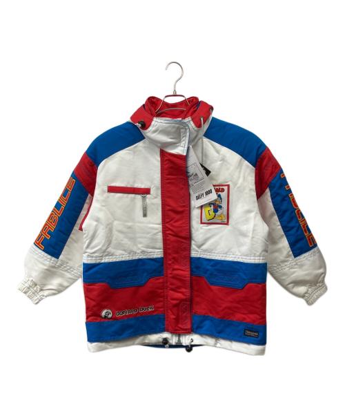 FABLICE（ファブリス）FABLICE (ファブリス) Disney SPORTS 中綿ジャケット ホワイト×ブルー×レッド サイズ:M　の古着・服飾アイテム