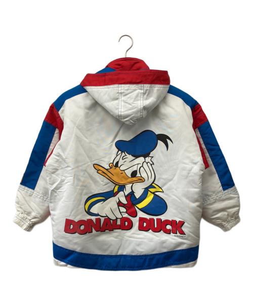 FABLICE（ファブリス）FABLICE (ファブリス) Disney SPORTS 中綿ジャケット ホワイト×ブルー×レッド サイズ:M　の古着・服飾アイテム