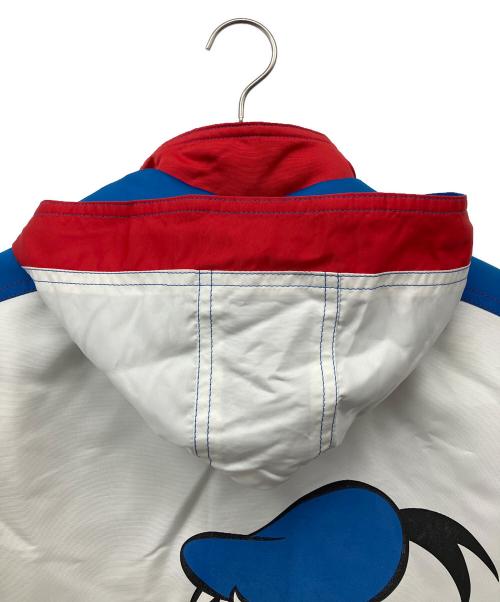 FABLICE（ファブリス）FABLICE (ファブリス) Disney SPORTS 中綿ジャケット ホワイト×ブルー×レッド サイズ:M　の古着・服飾アイテム