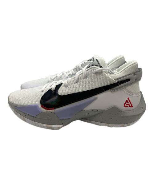 NIKE（ナイキ）NIKE (ナイキ) ZOOM FREAK 2（ズームフリーク） グレー×ホワイト サイズ:27.5の古着・服飾アイテム